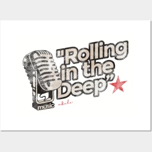 Rolling in the Deep - Greatest Karaoke Songs Posters and Art